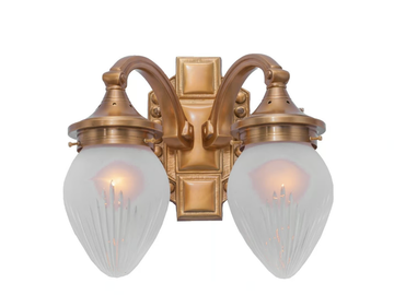 BRATISLAVA III - Brass wall lamp by Patinas Lighting - view 2